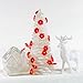 Impress Life Christmas Lights String, Floral Flower Poinsettia Silver Plated Wire 10 ft 50 LEDs with Remote for Covered Outdoor, Thanksgiving, Tent Wedding, Birthday Parties, DIY Home Decorations