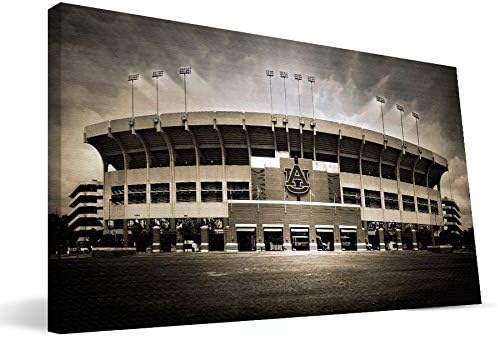 Auburn Tigers 24x48 Jordan Hare Stadium Canvas Print