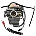 AUTOKAY Carburetor GY6 GY-6 150CC Carb KAZUMA SUNL 149CC 24mm Electric Choke E-Clotted Valve for ATV