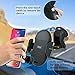 Car Wirless Charger，Wireless Charger Automatic Induction Dashboard Suction Mount 7.5W for Samsung Galaxy for iPhone X 8/8 Plus Samsung Galaxy S8, S7,S6/S7 Edge, Note 8 5 & Qi Enabled Devices (Black)