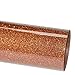 Glitter Heat Transfer Vinyl Roll 12 inch by40 inch/Sheet DIY for T-Shirt and Garment Orange
