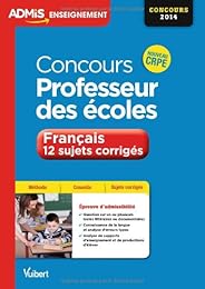 Concours professeur des écoles