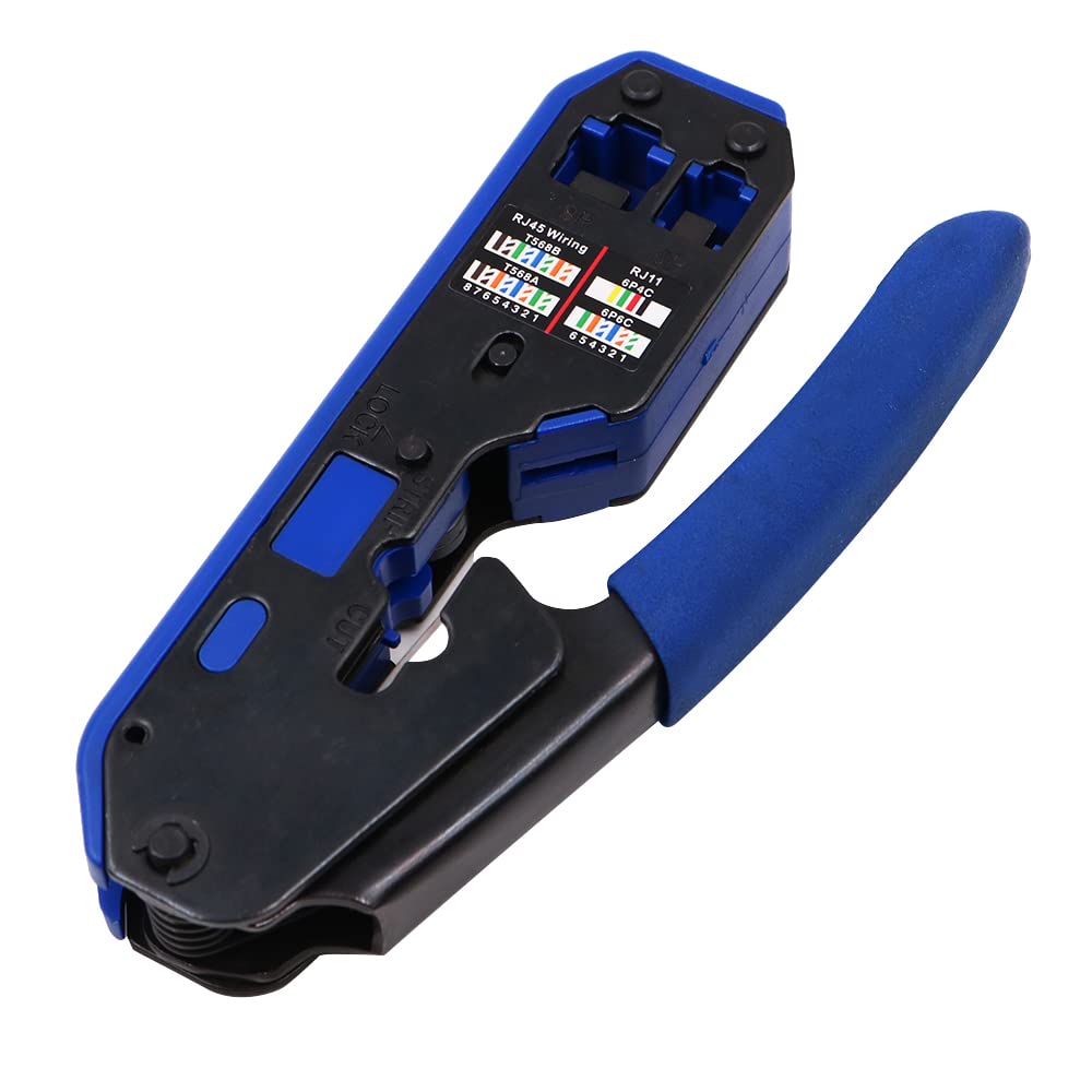 VOANZO RJ45 Crimp Tool Ethernet Crimping Tool Kit