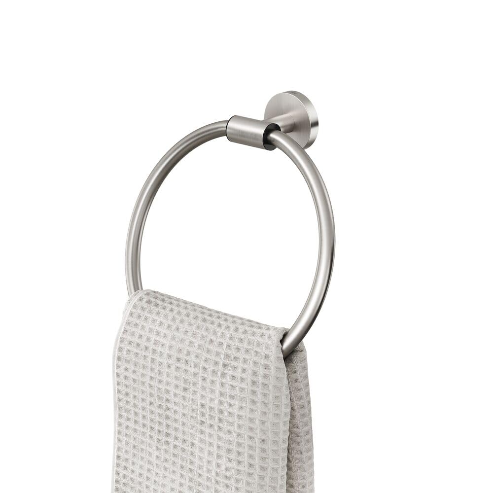 Tiger Boston Towel Ring, Stainless Steel Brushed