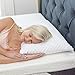 Classic Brands Caress Ventilated Plush Latex Foam Pillow with Velour Cover for Sleeping, King