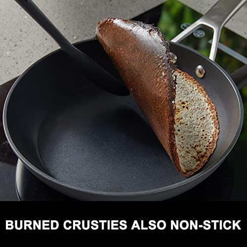 MSMK 11 inch Nonstick Frying Pan, StayCool Handle, Burnt also Non
