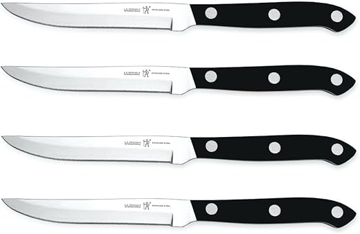 Amazon Com J A Henckels International Steak Knife Set 4 5 Original Version Steak Knife Sets Kitchen Dining