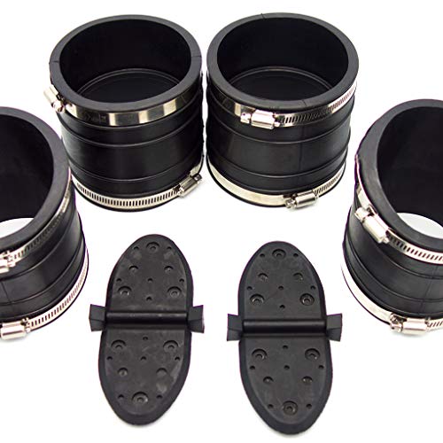 koxuyim #807166A1 New Exhaust Bellows, 1998 &Up Exhaust Y-Pipe Kit Hose Bellow Contain 32-14358T 32-44348T For Mercruiser - Thumbnail 3