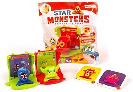 Star Monsters Pocket Friends Series 1 - Mini Capsule Pack x1 (Random colour) by Star Monsters