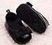 voberry Toddler Baby Girl's Princess Walking Mary Jane Crib Shoes Ballet Flats (6~12 Month, Black)