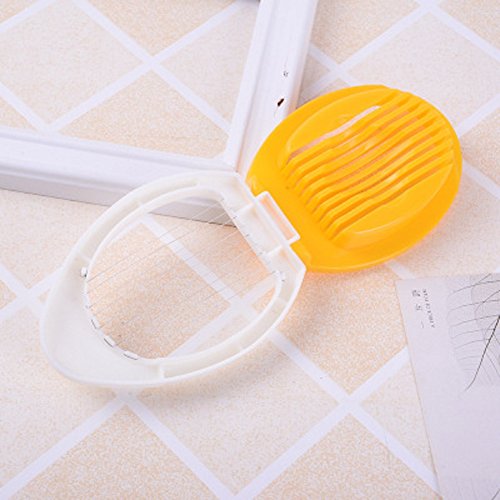 Chige Egg Slicer with Stainless Steel Wires, Boiled Eggs Cutter, Multi Purpose Slicer - Thumbnail 4