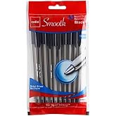 CELLO SMOOTH STICK PEN, BLACK 10 UNITS ( get from the title USD1.25 per pack)