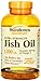 Sundown Naturals Fish Oil 1200 Mg Extra Strength Softgels, 200 Count