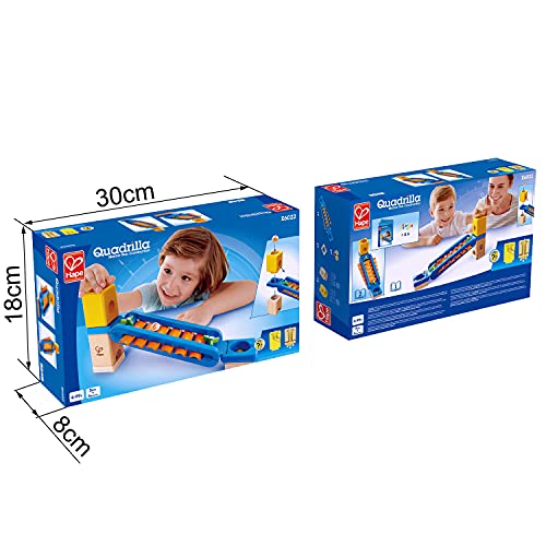 Hape E6022 Quadrilla Sonic Playground, Wooden Marble Run Accessories