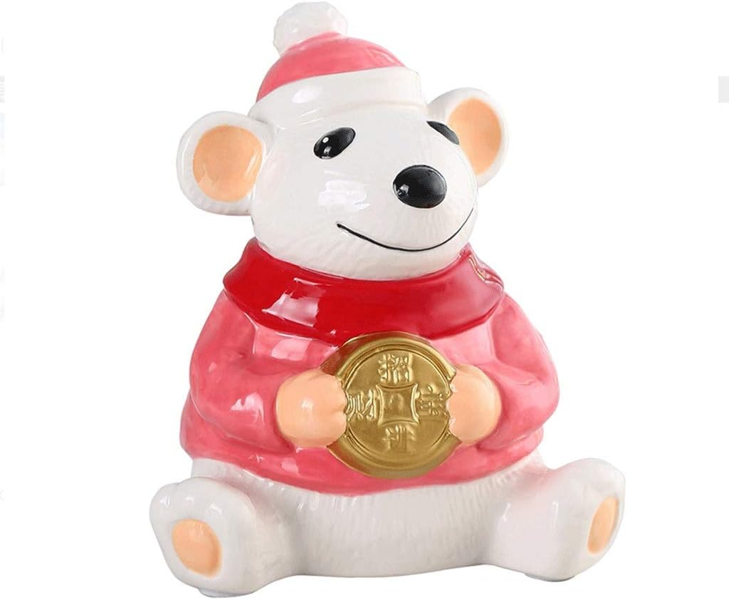 Piggy Banks Money Bank Ceramic Piggy Bank Year of The Mouse