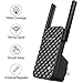 ROCK SPACE WiFi Range Extender - 300Mbps 2.4G WiFi Repeater Wireless Signal Booster, 1615 sq.ft (40 ft Range) 360 Degree Full Coverage N300 WiFi Range Extender Repeater. No Dead Zone, Simple Operation