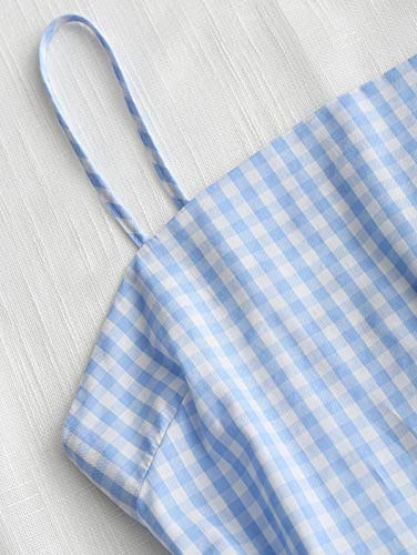 ZAFUL-Womens-Mini-Dress-Spaghetti-Straps-Sleeveless-Boho-Beach-Dress