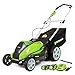 Greenworks 19-Inch 40V Cordless Lawn Mower + Extra Blade, (1) 4Ah (1) 2Ah Batteries and Charger Included 2519202AZ