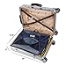 Travel Packing Organizer, BAGSMART Packing Folder Carry on Garment Folder Wrinkle Free Luggage Organizer