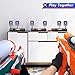 HUFUN Nerf Guns Rival Darts Modulus Sniper Target Zombie Strike Elite Blaster Mega Series Shooting Toys Target Bullets Ammo Foam Balls Bow for Boys Girls Birthday Party