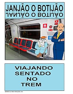 Livro VIAJANDO SENTADO NO TREM: JANJÃO O BOTIJÃO