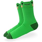 Cute Frog Socks for Men Women Animal Novelty Crew Socks Gifts