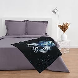 Cartoon Flannel Blanket Super Soft Throw Cute