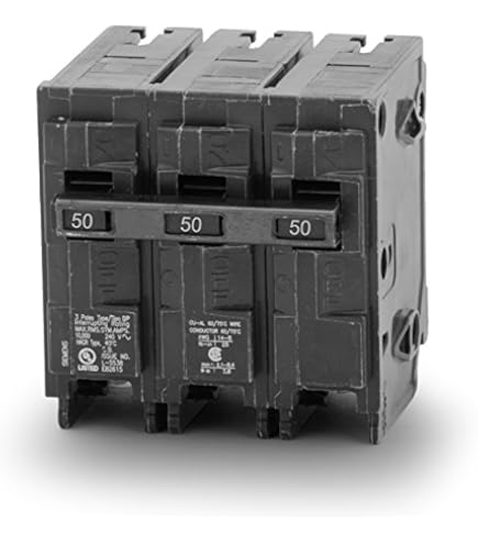 シークエンス3点 SIEMENS Q315 15-Amp 3 Pole 240-Volt 10-Kaic Circuit Breaker