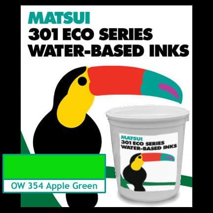 Yudu Compatible Ink Apple Green Matsui Screen Printing Ink