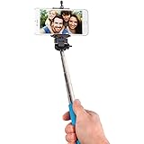 Smart Gear Extendable Monopod Selfie Stick, Blue