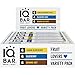 IQ BAR Brain + Body Bar Fruit Lovers Variety 12 Count | 11g Plant Protein, 1g Sugar, 4g Net Carbs, Keto, Paleo Friendly, Vegan, Gluten Free, Kosher, Non-GMOthumb 1