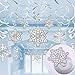 Amscan 670550 Snowflake Cutouts Value Pack, 30 Ct. | Christmas Decoration 24