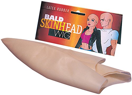 Star Power Super Smooth Bald Head Wig Cap, Natural, One Size