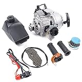 49CC 2-Stroke Engine Motor Kit, Mini Pull Start