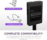 NZXT Control Hub AC-CRFR1-B1 Digital RGB PWM Fan Controller 5 Fan view 7