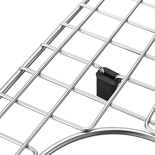 Serene Valley Kitchen Sink Bottom Grid and Sink Protector NDG3018, 304 Premium Stainless Steel, dim 27 1/2” x 15 11/16”