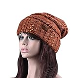 Knit Beanie，ASILA Unisex Winter Warm Slouchy Wool Hat Skull Cap for Women&Men (LLBB3009)