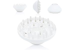 SEICHYGO 360° Rotating Diffuser Attachment Nozzle Compatible With Laifen SE Lite（NOT SE/Swift) Styling Tool, Hair Smoothing Dryer Blower Accessories for Laifen SE Lite, White