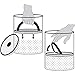 Airscape Coffee Storage Canister (1 lb Dry Beans) - Patented Airtight Lid Pushes Air Out to Preserve Food Freshness - Two Way Valve Releases CO2 - Stainless Steel Food Container- Turquoise