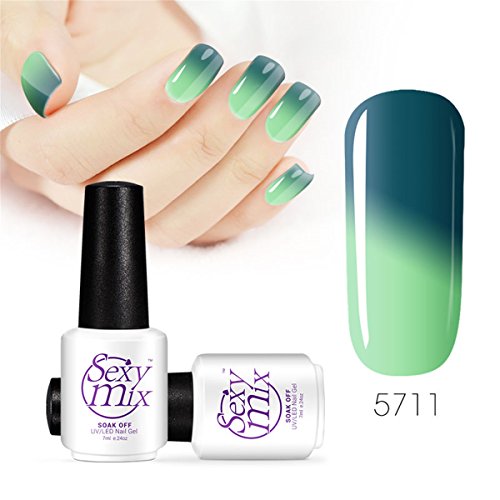 Sexy Mix Soak Off UV LED Nail Gel Polish Color Changing Gel Polish Varnish Nails Art 5711 Sexy Mix Soak Off UV LED Nail Gel Polish Color Changing Gel Polish Varnish Nails Art 5711