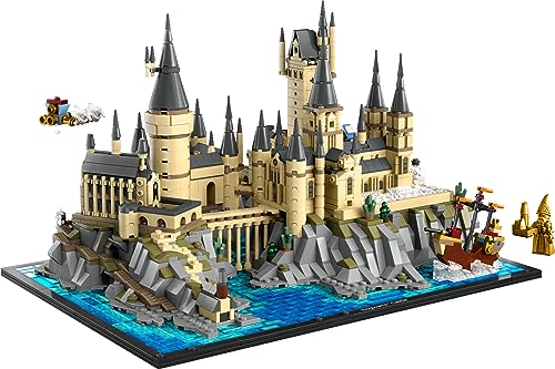 LEGO Harry Potter Schloss Hogwarts mit Schlossgelände - Set zum Sammeln für Erwachsene inkl. Hauptturm & Astronomieturm, Kammer des Schreckens & Architekt Minifigur - 76419 9