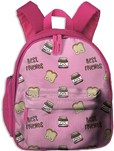 Nutella Toast Patten Fashion Children Shoulders Bag Outdoor Learning Backpack School Bag