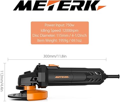 Meterk  Angle Grinders product image 3