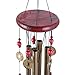 Patgoal Chinese Traditional Amazing 4 Tubes 5 Bells Bronze Yard Garden Outdoor Living Wind Chimes