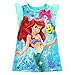Little Mermaid Ariel Girls Green Poly Nightgown Pajamas