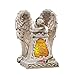 Solar Lighted Weeping Angel Garden Memorial by Collections Etc