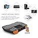 KUD i8+ 2.4GHz Plus Mini Wireless Keyboard with Touchpad Mouse LED Backlig Handheld Remote Control Keyboard for Android TV BOX,Smart TV,PC Notebook,X-BOX,HTPC(include Rechargable Li-ion Battery)