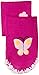 Kidorable Baby Little Soft Acrylic Knit Scarf for Girls, Butterfly (Purple), One Size