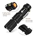 AR happy online 5 Pack AR-100 LED Flashlight, 3 Light Modes, Water Resistant, Mini Zoomable Flashlight Torch with Clip for Indoor, Outdoor, Camping, Hiking and Cycling