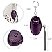 beegod Emergency Personal Security Alarms 130 DB Decibels with LED Light
